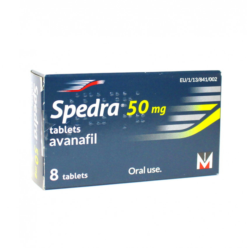 Spedra (Avanafil) 50mg Tablets 8 UK