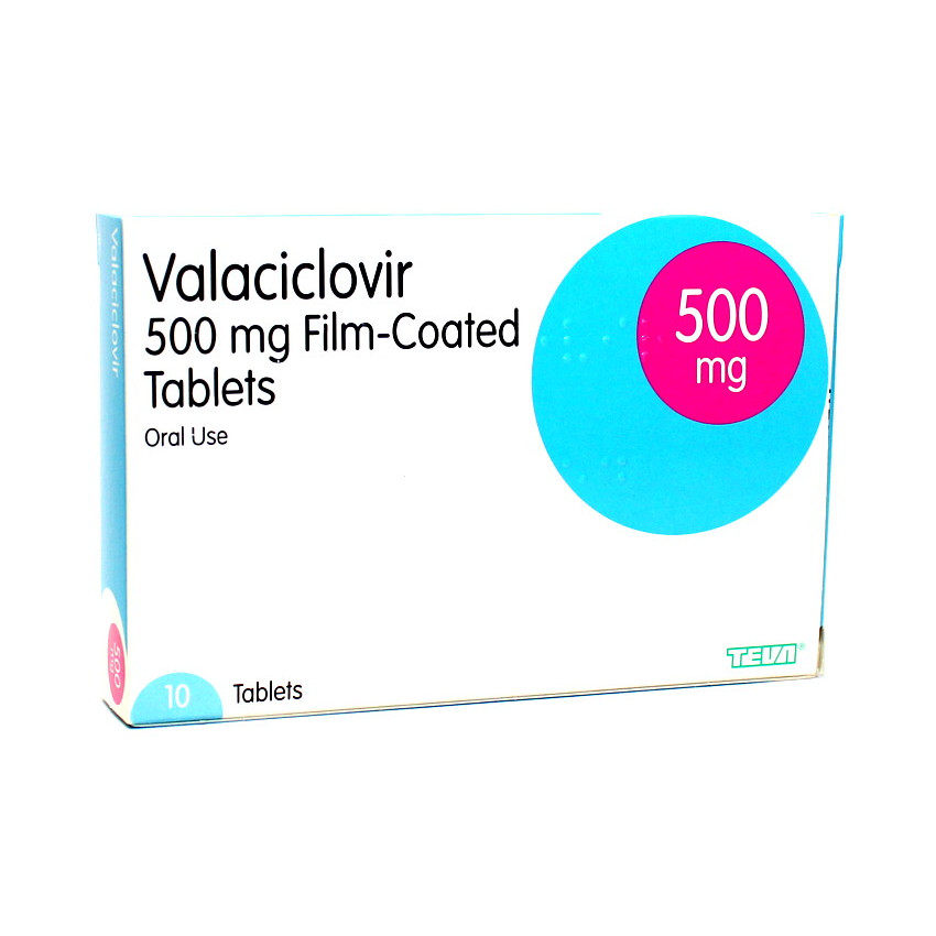 til eksil Fra sygdom Valaciclovir 500mg Tablets 10